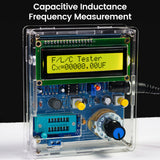 DC5V Transistor Tester Resistance Capacitance Meter Tester Digital Frequency Meter Multi-function Measurement Electronic DIY Kit