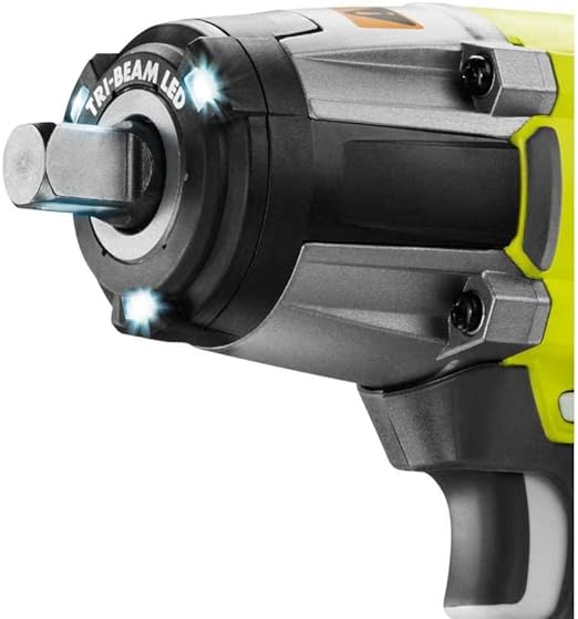 RYOBI P261 18 Volt One+ 3-Speed 1/2 Inch Cordless Impact Wrench w/ 300 Foot Pounds of Torque and 3,200 IPM (Batteries Not Included, Power Tool Only)