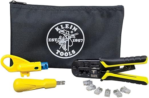Klein Tools Twisted Pair Installation Tool Set with Zipper Pouch