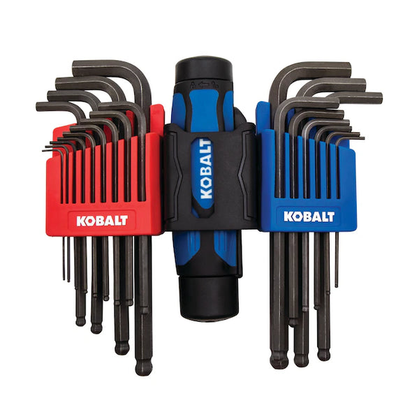 Kobalt 22-key Standard (Sae) and Metric Combination Hex Key Set