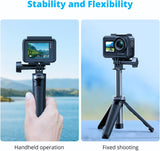 AKASO Mini Selfie Stick Tripod Lightweight Extension for Shooting Video Vlog Accessories Compatible with AKASO Action Camera EK7000/Brave 4/Brave 7 LE/Brave 7/GoPro Hero12/11/10/ 9/Max/DJI Osmo Action