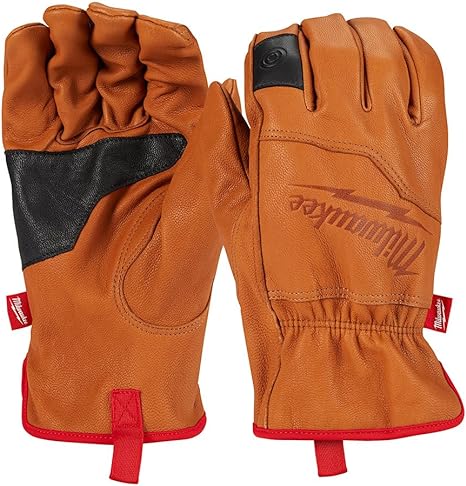 Milwaukee Large Goatskin Leather Gloves (LARGE)
