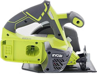 Ryobi One P505 18V Lithium Ion Cordless 5 1/2" 4,700 RPM Circular Saw (RENEW) (Battery Not Included, Power Tool Only), Green