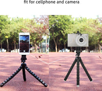 Ailun Tripod Phone Mount Holder Head Standard Screw Adapter Rotatable Digtal Camera Bracket Selfie Lens Monopod Adjustable for Ring Light Camcorder,Compatible for Most Cellphones iPhone