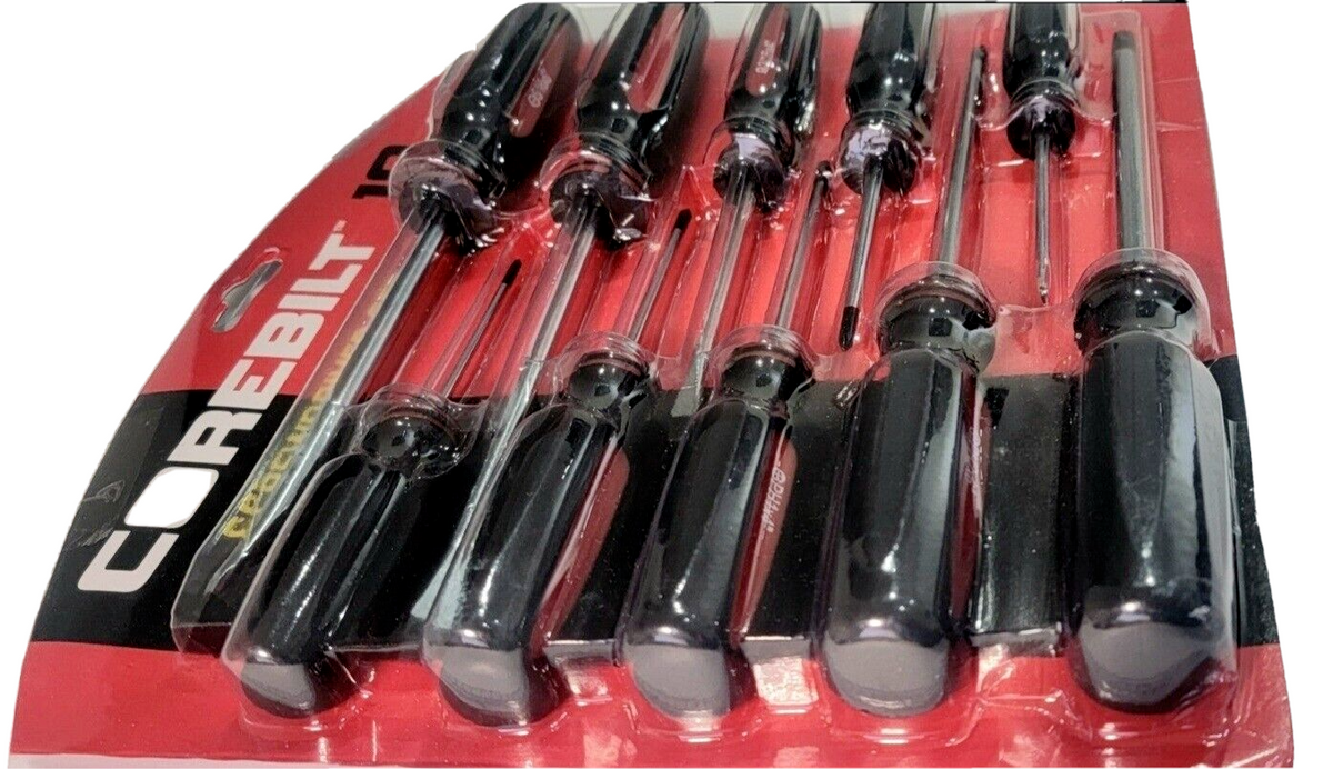 Corebilt screwdriver set 10 World Trading, Inc