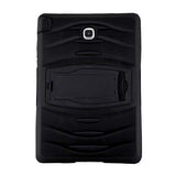 KIQ Galaxy Tab A 8.0 2015 T350 Case [NOT FIT 2017(T380) and 2018(T387)] Shockproof Heavy Duty Case Cover Full-Body for Samsung Galaxy Tab A 8.0 SM-T350 SM-T355 (2015)(Armor Black)