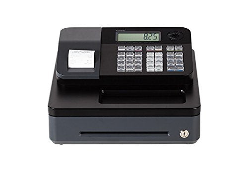Casio PCR-T273 Electronic Cash Register - works on 120 V, 50/60Hz supply & needs memory backup batteries