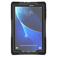 KIQ Galaxy Tab A 8.0 2015 T350 Case [NOT FIT 2017(T380) and 2018(T387)] Shockproof Heavy Duty Case Cover Full-Body for Samsung Galaxy Tab A 8.0 SM-T350 SM-T355 (2015)(Armor Black)