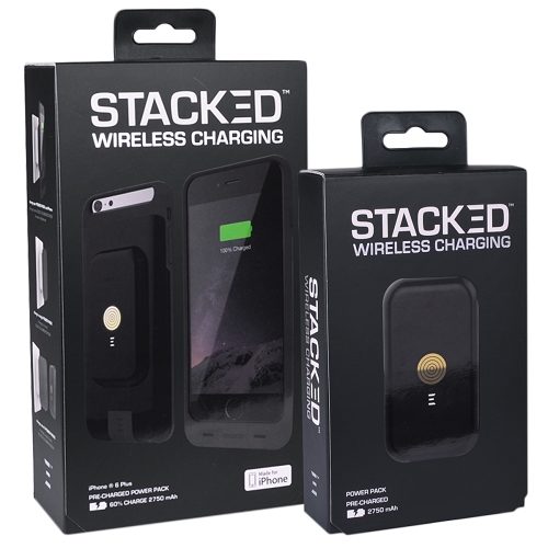 Stacked Wireless Magnetic Charging Kit for iPhone 6- 6s Plus