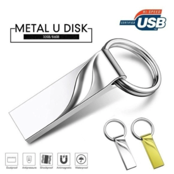 32GB Metal Memory USB Keychain Stick USB2.03.0