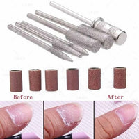 Manicure tools 2.35mm Stainless Steel Electric Nail Polishing Head 12pcs Nail Tool Group