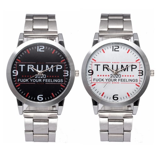 Trump 2020 Quartz Watch, Unique Gift Wristwatch