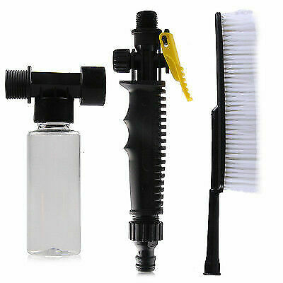 Long Handle Car Wash Brush Cleaner Water Spray Soft Bristle Duster Cleaning Tool