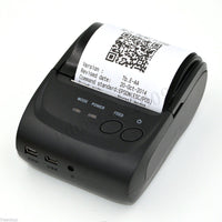 Bluetooth Wireless Pocket Photo Mobile Thermal Receipt Printer for Android 58mm