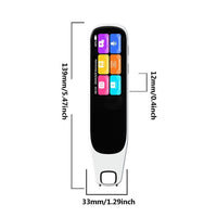 Translation pen with WIFI, Translation quick check, professional translation comparable with professional level, 134 languages, two way, Online scanning support