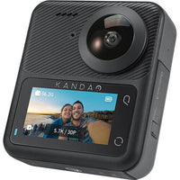 Kandao QooCam 3 360° Camera Motorcycle Combo