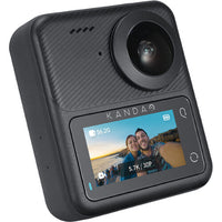 Kandao QooCam 3 360° Camera Motorcycle Combo