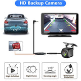 2024 Upgraded  Wireless Car Play Stereo with Suction Mount, Rear Camara, and Seamless Mirrorlinks For Universal Fit