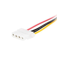 SATA to 4 Pin Power Cable Adapter 3 Pack SATA 15 Pin Male to Molex LP4 Female Power Cable 7-inch