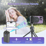 Wireless Magnetic Smartphone Camera Holder with Ring Light Function,with Wireless remote Control & Selfie Light