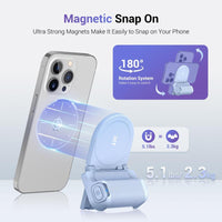 Wireless Magnetic Smartphone Camera Holder with Ring Light Function,with Wireless remote Control & Selfie Light