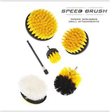 Salt Home | SpeedBrush Quality Power Scrubber Drill Attachments for Daily Cleaning Activities