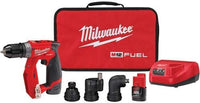 M12 FUEL 12V Lithium-Ion Brushless Cordless 4-in-1 Installation 3/8 in. Drill Driver Kit W/ M12 3/8 in. Ratchet