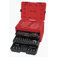 CRAFTSMAN 239-Piece Standard (SAE) and Metric Combination Polished Chrome Mechanics Tool Set with Hard Case