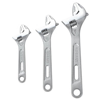 Kobalt 3-Piece Chrome Vanadium Steel Adjustable Wrench Set