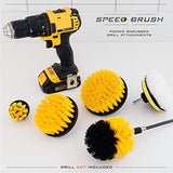 Salt Home | SpeedBrush Quality Power Scrubber Drill Attachments for Daily Cleaning Activities