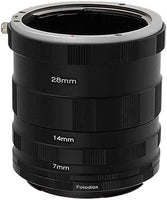 Fotodiox Macro Extension Tube Set Compatible with Canon EOS EF/EF-S Cameras for Extreme Macro Photography