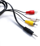 Love your  3FT 3.5mm to 3 RCA Male Plug to RCA Stereo Audio Video Male AUX Cable, 3.5mm to RCA Camcorder AV Video Output Cable 1/8" TRRS to 3 RCA Male Cord