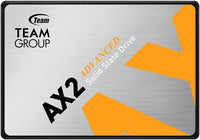 TEAMGROUP AX2 512GB 3D NAND TLC 2.5 Inch SATA III Internal Solid State Drive SSD (Read Speed up to 540 MB/s) Compatible with Laptop & PC Desktop T253A3512G0C101