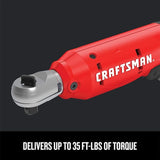 CRAFTSMAN V20 20-volt Max Variable 3/8-in Drive Cordless Ratchet Wrench (Bare Tool)