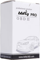 bbfly-A9 OBD II OBD2 16 Pin Splitter Extension 1x Male and 2X Female Extension Cable Adapter (2FT/60CM)