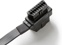 bbfly-A9 OBD II OBD2 16 Pin Splitter Extension 1x Male and 2X Female Extension Cable Adapter (2FT/60CM)