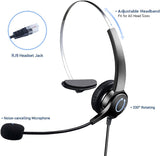 Call Center Telephone with Noise Cancellation Headset (HT500)