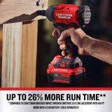 CRAFTSMAN V20 RP 20-volt Max Variable Brushless 1/2-in Drive Cordless Impact Wrench (Bare Tool)