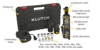 Klutch Ratchet Wrench Kit, 12 Volts, 3/8in.