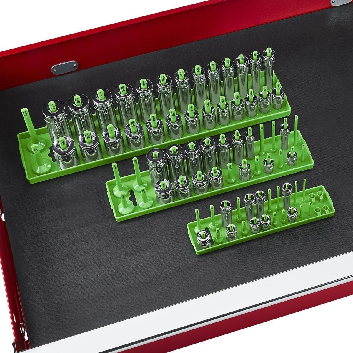 U.S. GENERAL Peg-Type SAE Socket Tray, 3 Piece, Green – Planet World ...