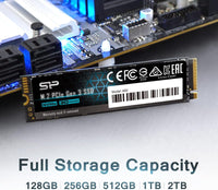 Silicon Power 512GB NVMe M.2 PCIe Gen3x4 2280 SSD (SP512GBP34A60M28)