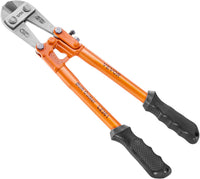 VEVOR Bolt Cutter, 18" Lock Cutter, Bi-Material Handle with Soft Rubber Grip, Chrome Molybdenum Alloy Steel Blade, Heavy Duty Bolt Cutter for Rods, Bolts, Wires, Cables, Rivets, and Chains