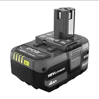 Ryobi ONE+ 18V Lithium-Ion 4.0 Ah Battery (2-Pack) and Charger Kit, 1 (PSK006)