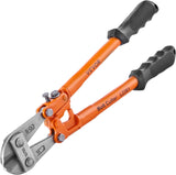 VEVOR Bolt Cutter, 18" Lock Cutter, Bi-Material Handle with Soft Rubber Grip, Chrome Molybdenum Alloy Steel Blade, Heavy Duty Bolt Cutter for Rods, Bolts, Wires, Cables, Rivets, and Chains