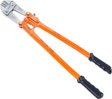 VEVOR Bolt Cutter, 24" Lock Cutter, Bi-Material Handle with Soft Rubber Grip, Chrome Molybdenum Alloy Steel Blade, Heavy Duty Bolt Cutter for Rods, Bolts, Wires, Cables, Rivets, and Chains