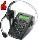 Call Center Telephone with Noise Cancellation Headset (HT500)