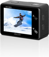 Minolta MNX5K1 5K Ultra HD / 24 MP Action Camera Kit with Waterproof Case