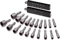 Sockets & Socket Set Nut Driver Bit Sets with Chrome Vanadium Steel - PNDB1A