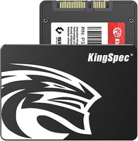 KingSpec 128GB SATA III SSD 6Gb/s, 2.5" SATA SSD with 3D NAND Flash, Internal Solid State Hard Drives, for Laptop and PC Desktop (R/W Speed up to 550/520 MB/s)