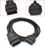 iKKEGOL 9.8ft 3M OBD 2 OBD II 16 Pin Car Male to Female Extension Cable Diagnostic Extender